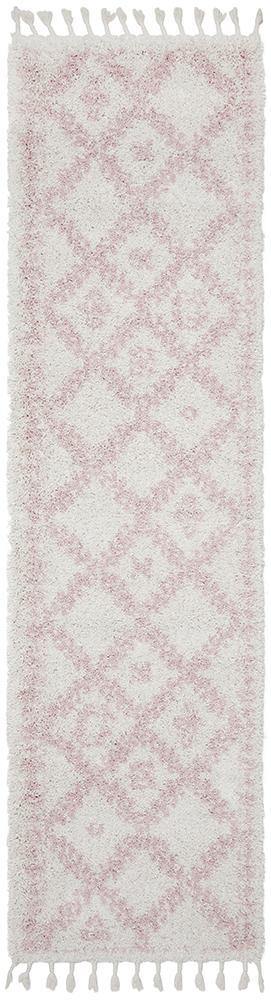 Saffron 33 Pink Rug - Cozy Rugs Australia
