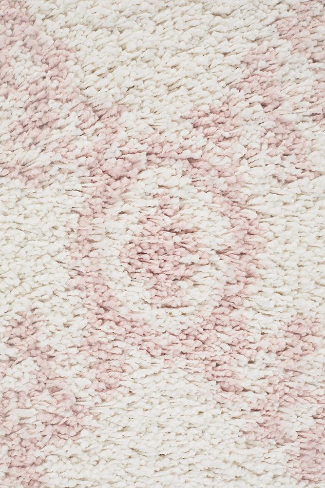 Saffron 33 Pink Rug - Cozy Rugs Australia
