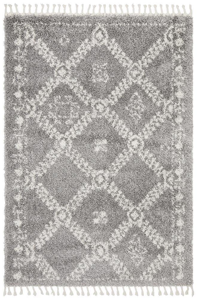 Saffron 33 Silver Rug - Cozy Rugs Australia