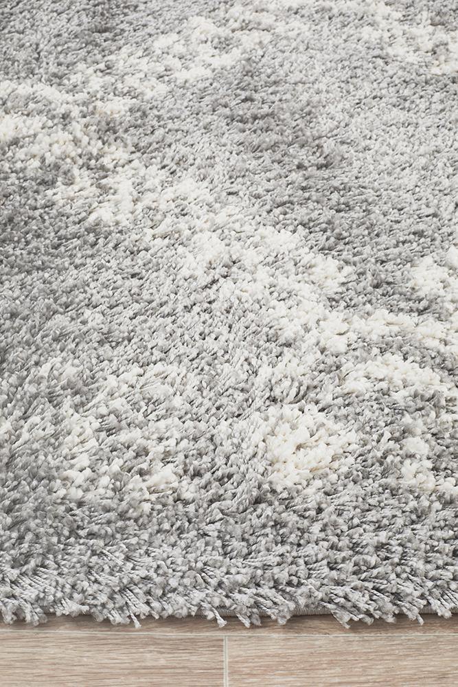 Saffron 33 Silver Rug - Cozy Rugs Australia