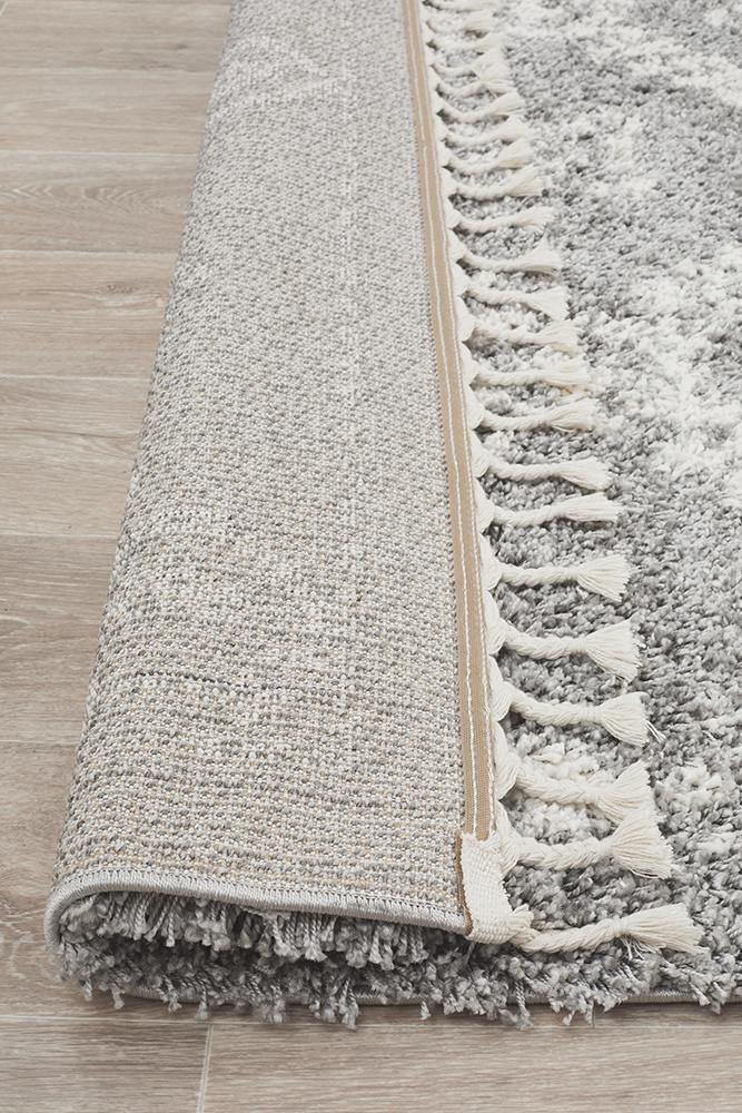Saffron 33 Silver Rug - Cozy Rugs Australia