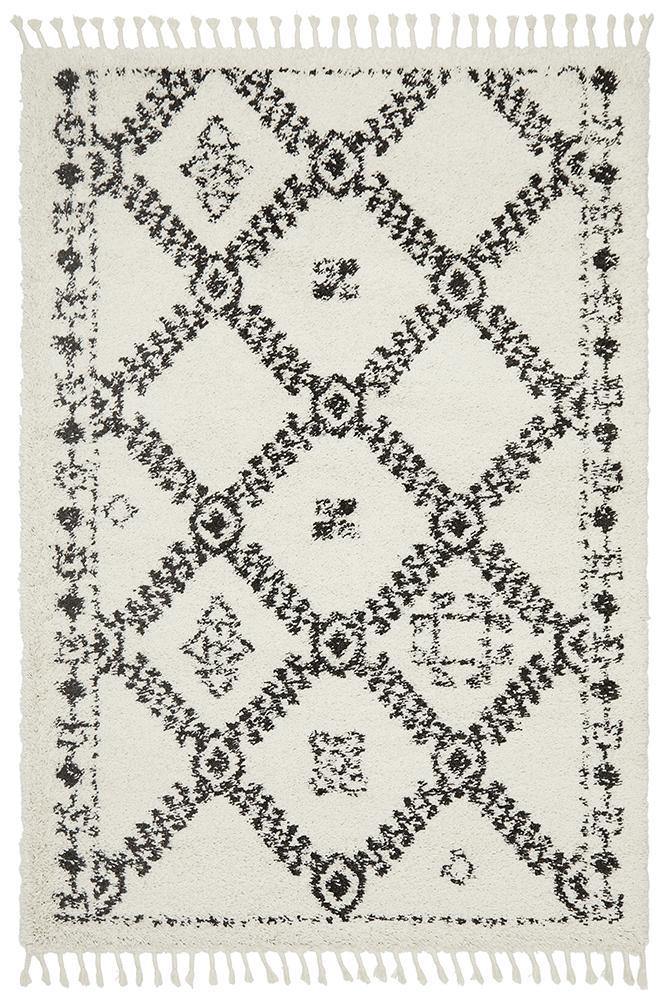 Saffron 33 White Rug - Cozy Rugs Australia