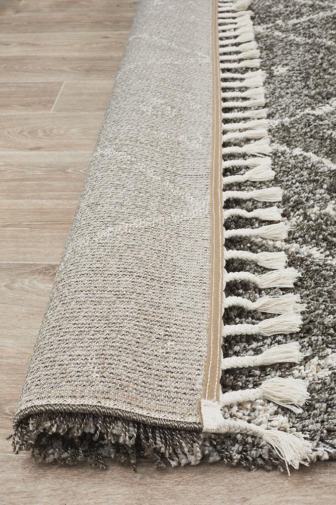 Saffron 44 Grey Rug - Cozy Rugs Australia