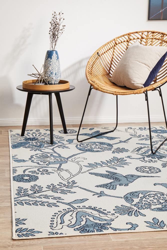 Seaside 7777 White Rug - Cozy Rugs Australia