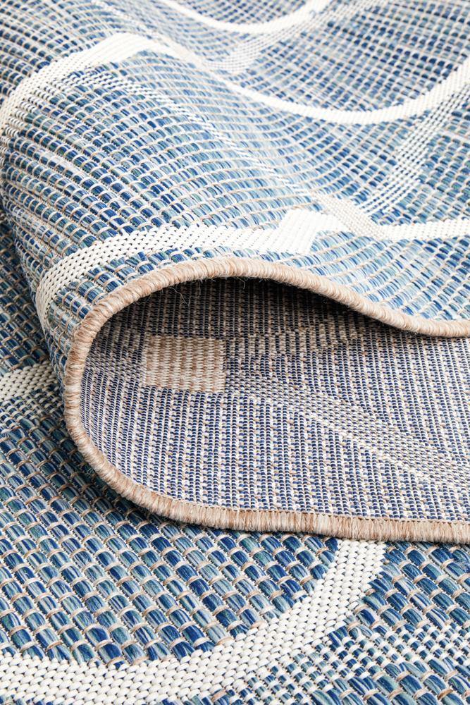 Rug Culture Terrace 5501 Blue - Cozy Rugs Australia