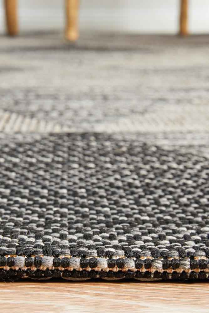 Rug Culture Terrace 5503 Black - Cozy Rugs Australia