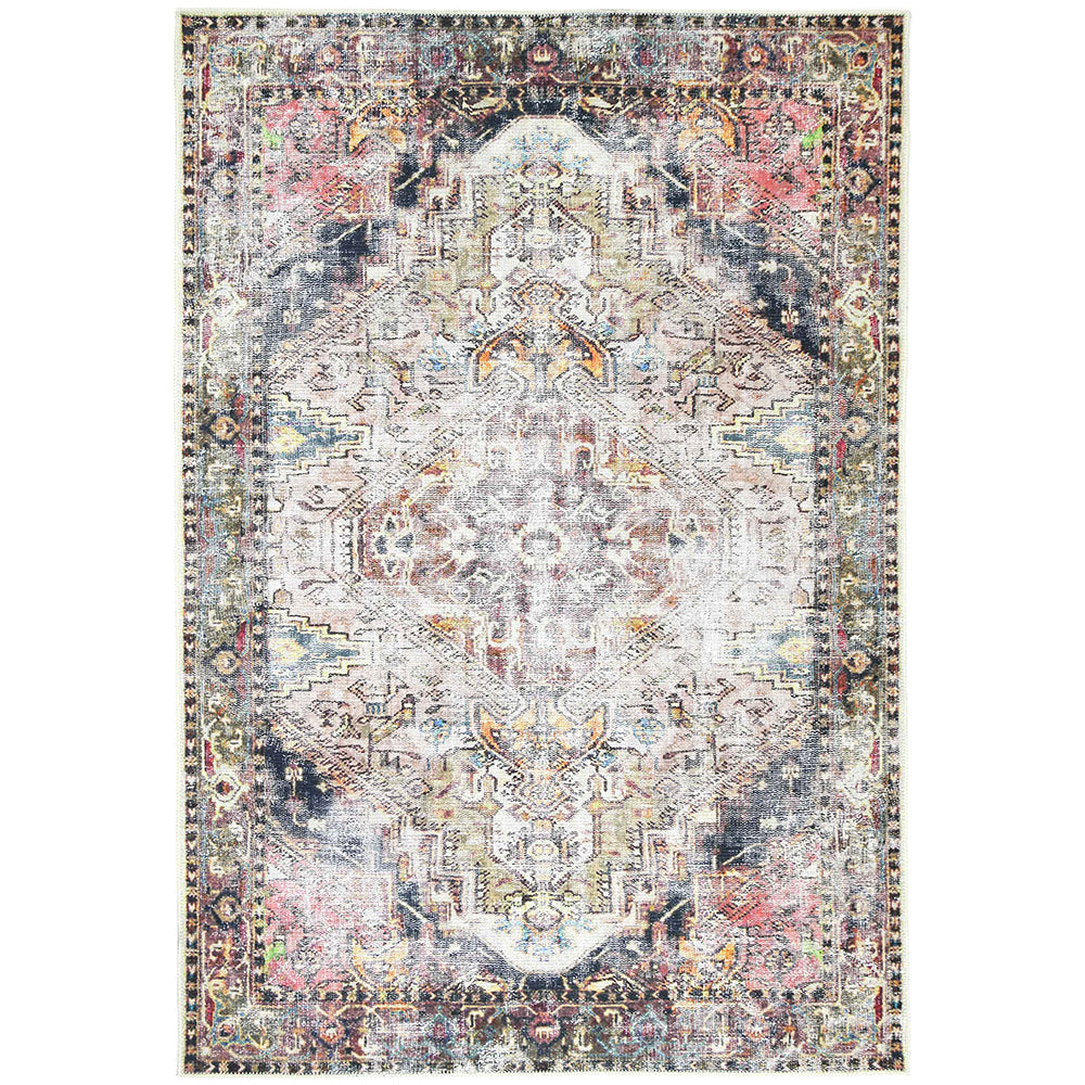 Distressed Vintage Derya Multi Area Rug main