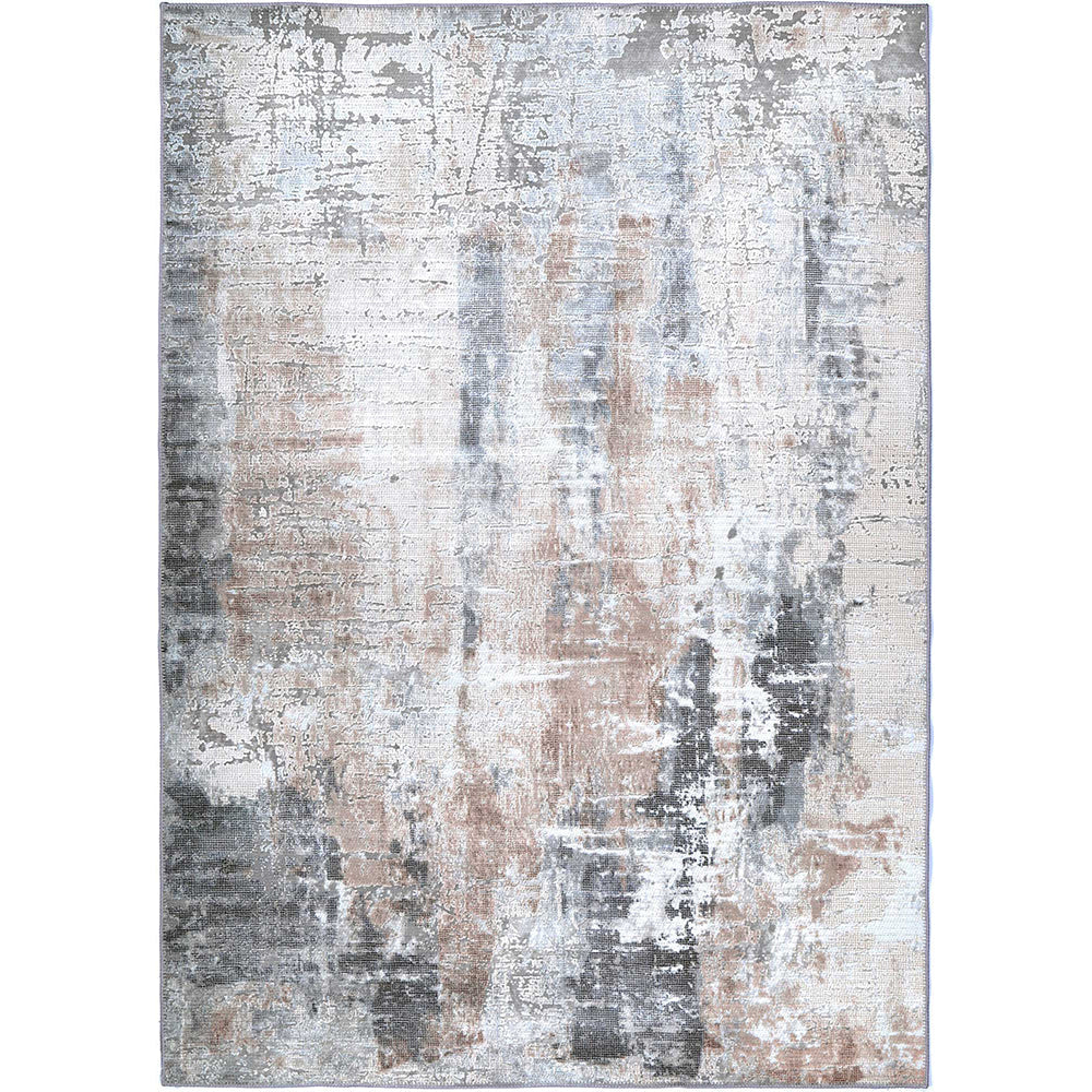 Abstract Twilight Ash Rug main