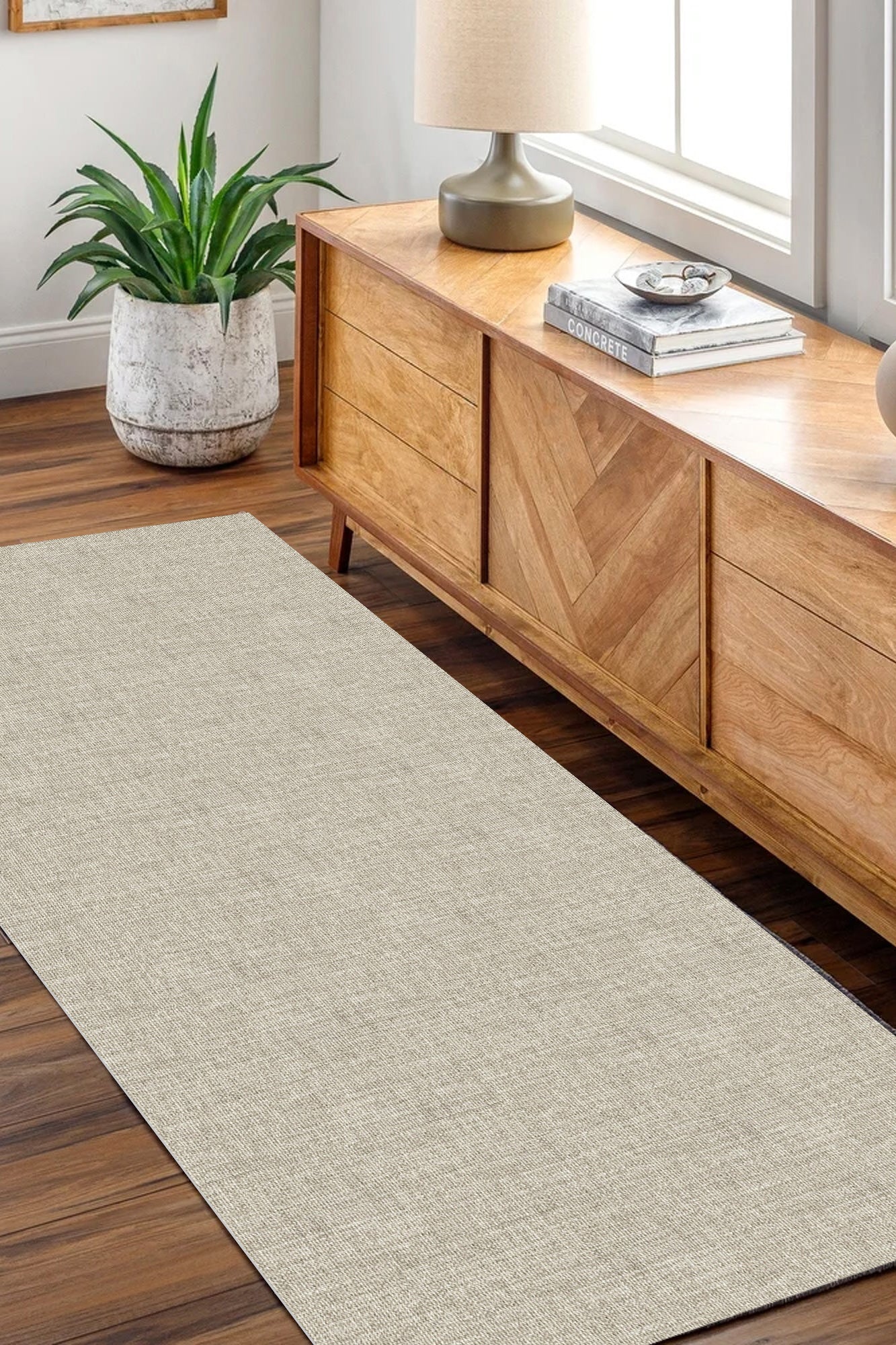 Urban Linen Solid Runner Full View