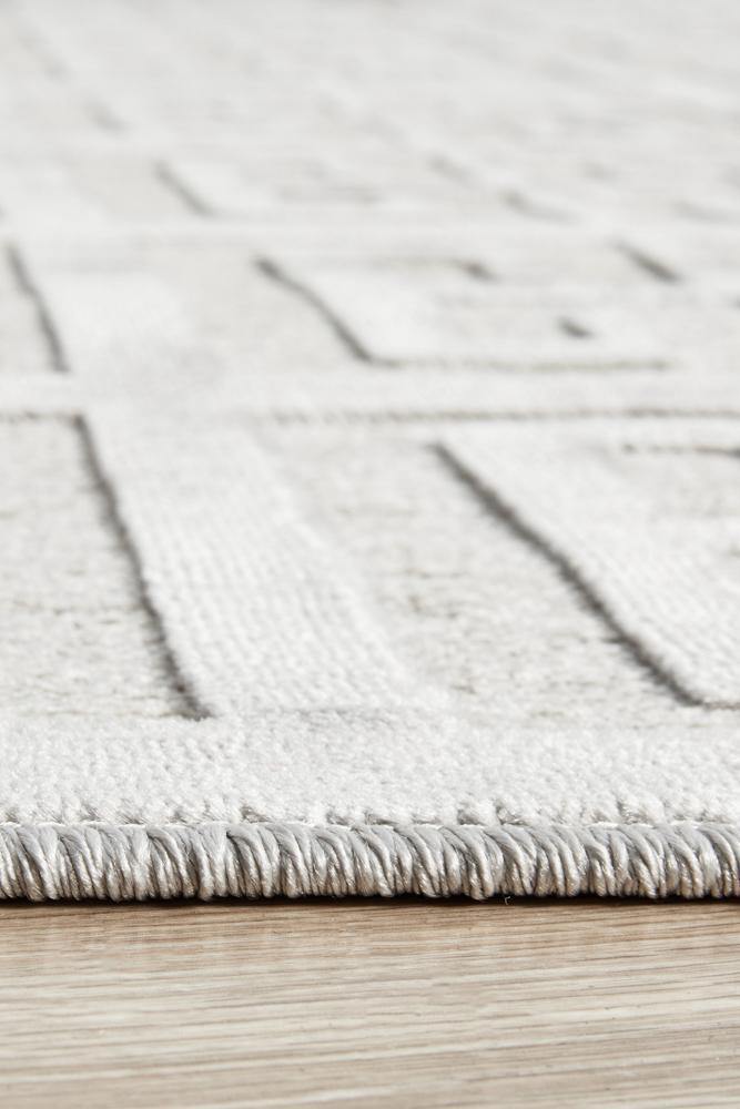 York Brenda Silver Rug - Cozy Rugs Australia