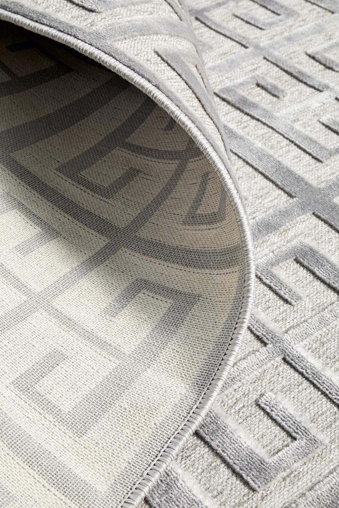 York Brenda Silver Rug - Cozy Rugs Australia