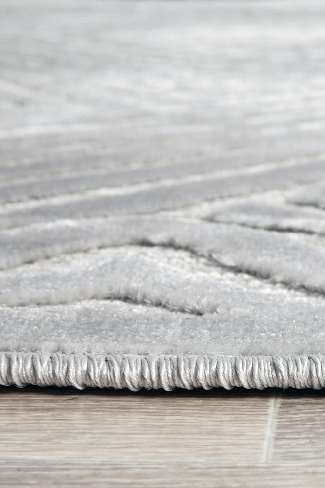 York Cindy Silver Rug - Cozy Rugs Australia